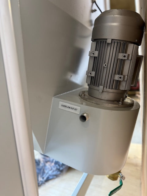 AquaCleaner Vapor Blasting Cabinet OPEN Loop Model 3236 – Wet Blast Machine for Metal Restoration